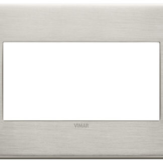 VIW22654.11 Placca 4M nichel spazzolato