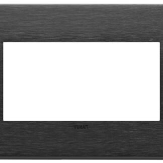 VIW22654.13 Placca 4M nero spazzolato