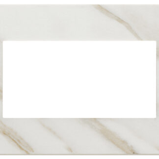 VIW22654.51 Placca 4M bianco Calacatta