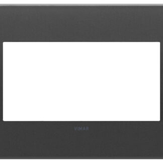 VIW22654.73 Placca 4M nero satinato