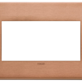 VIW22654.86 Placca 4M rame spazzolato