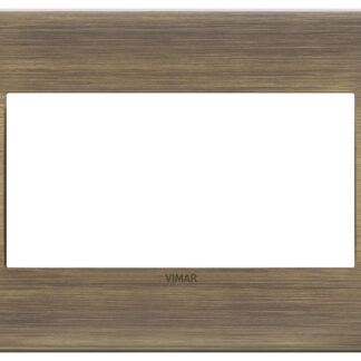 VIW22654.87 Placca 4M bronzo antico spazzolato