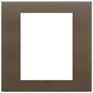 VIW22668.12 Placca 8M bronzo scuro spazzolato