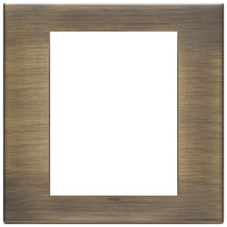 VIW22668.87 Placca 8M bronzo antico spazzolato