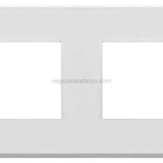 VIW22669.01 Placca 8M (2+2+2+2)int71 bianco matt