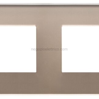 VIW22669.77 Placca 8M (2+2+2+2)int71 opale bruno