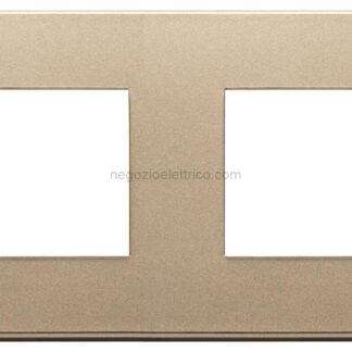 VIW22669.88 Placca 8M (2+2+2+2)int71 oro satinato