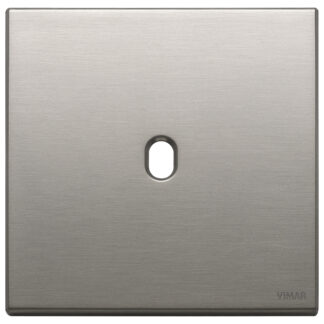 VIW22672.1.11 Placca 2Mx1 Vintage nichel spazzolato