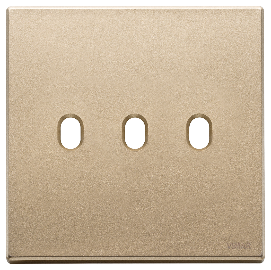 VIW22675.3.88 Placca 3Mx3 BS Vintage oro satinato