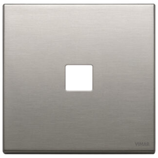 VIW22682.1.11 Placca 2Mx1 Flat nichel spazzolato