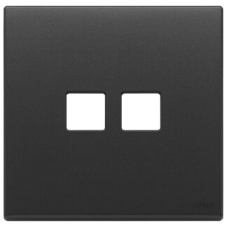 VIW22682.2.03 Placca 2Mx2 Flat grigio antracite