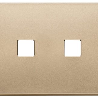 VIW22683.2.88 Placca 3Mx2 Flat oro satinato