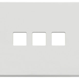 VIW22683.3.01 Placca 3Mx3 Flat bianco matt