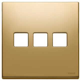 VIW22685.3.82 Placca 3Mx3 BS Flat oro