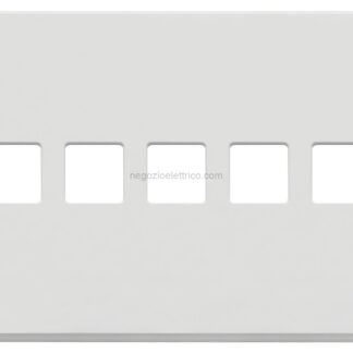 VIW22689.5.01 Placca 5Mx5 BS Flat bianco matt