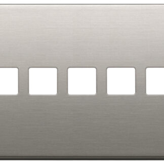 VIW22689.5.11 Placca 5Mx5 BS Flat nichel spazzolato