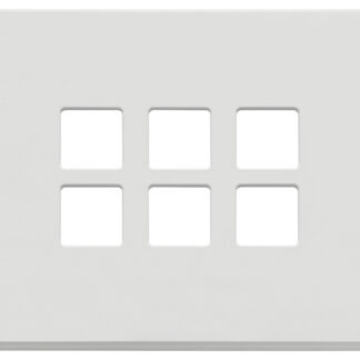 VIW22693.01 Placca 3Mx6 Flat bianco matt