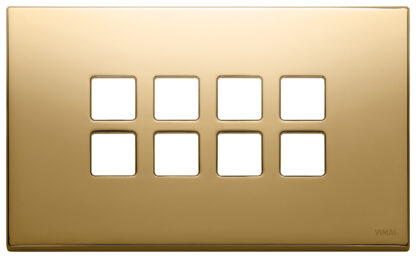 VIW22694.82 Placca 4Mx8 Flat oro