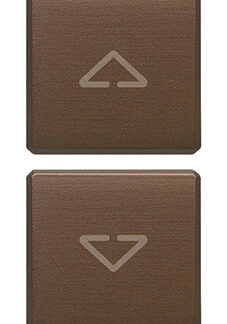 VIW22751.2.12 Due tasti Flat simboli frecce bronzo