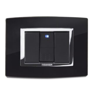 MST22VBS203 Placca Vetro NERO 3P. Vitra