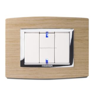 MST22VBS473 Placca LEGNO ROVERE SBIANCATO 3P.