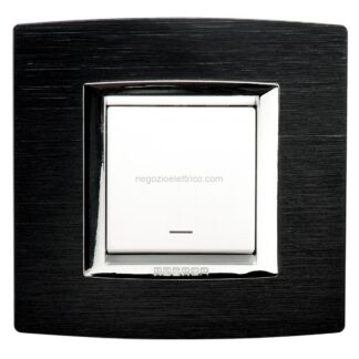 MST22VBS662 Placca Alluminio Antracite 2P. Vitra