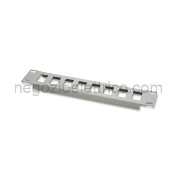 FME28114 Pannello 10" 1U 8p p.12mm GR