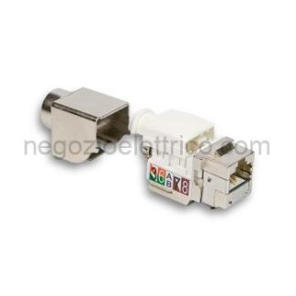 FME23716 Presa RJ45 90 FTP cat.6A AL