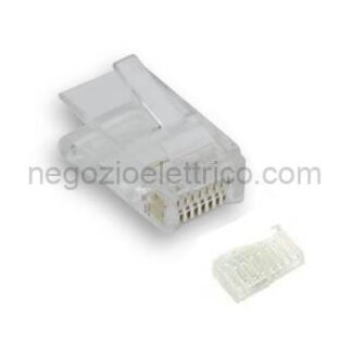 FME23722 Spina RJ45 UTP cat.5e + inserto