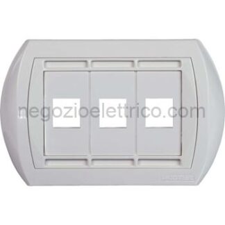 FME23952 Placca 3 uscite RJ45 -new BI