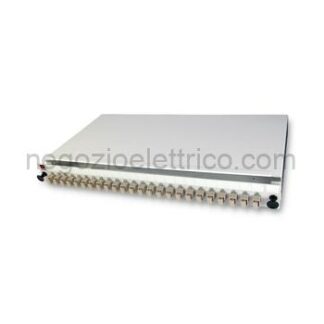 FME24001 Cassetto ottico 19" 24p. SC GR