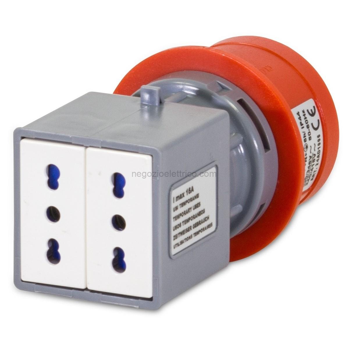 MST24AD1005 Ad.Ind.Sp.3P+N+T16A 380V+2Pr.Biv.2P+T16A