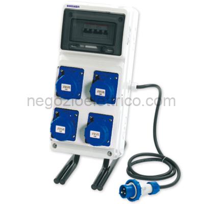 MST24ASC2040 Q.ASC 4 Pr.2P+T 16A 230V IP67 c/Cavallet
