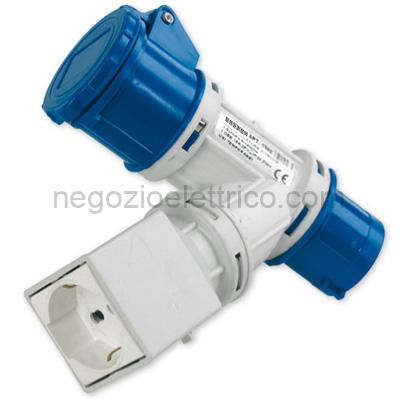 MST24MP2007 Molt.2Us.Sp.2P+T 16A230V+Pr.CEE+1Pr.Univ