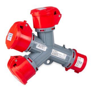 MST24MP3013 Moltipl.3 Uscite 3P+T 16A 380V IP44