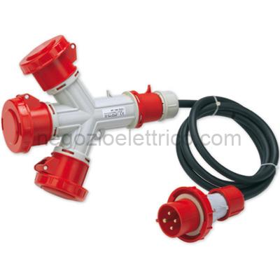 MST24MP3325 Moltipl.3 Uscite 3P+T 32A 380V IP67 c/Ca