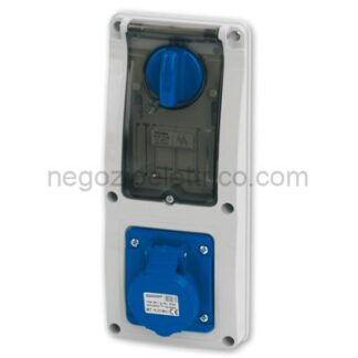 MST24PIF2001 Pr.Int.2P+T 16A 230V 6h BLU IP44