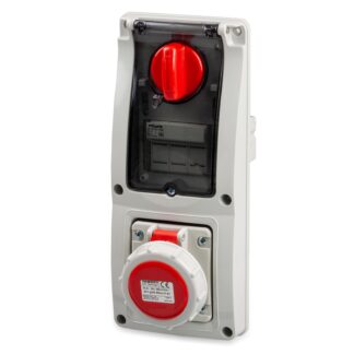 MST24PIF3301 Pr.Int.3P+T 16A 380V 6h ROSSA IP67