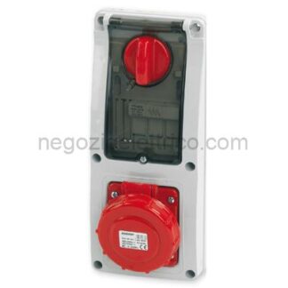 MST24PIF3302 Pr.Int.3P+N+T 16A 380V 6h ROSSA IP67