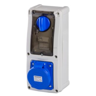 MST24PIF5005 Pr.Int.3P+T 32A 230V 9h BLU IP44 w.box.