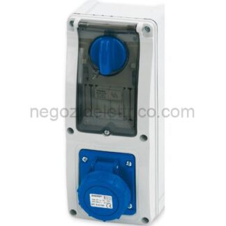 MST24PIF5501 Pr.Int.2P+T 16A 230V 6h BLU IP67 w.box