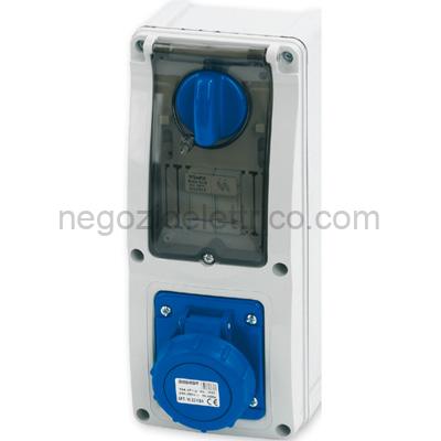 MST24PIF5501 Pr.Int.2P+T 16A 230V 6h BLU IP67 w.box