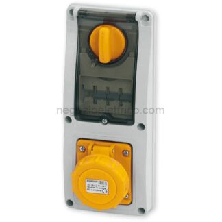 MST24PIM1101 Pr.Int.Mag.2P+T 16A 110V 4h GIALLO IP67