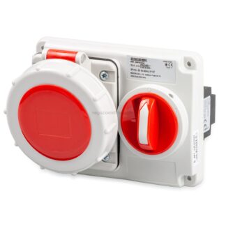 MST24PIO3304 Pr.Int.Or.3P+N+T 32A 380V 6h ROSSA IP67