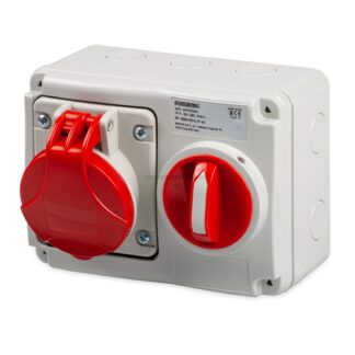 MST24PIO6001 Pr.Int.Or.3P+T 16A 380V 6h ROS.IP44 c/Sc