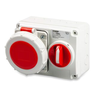 MST24PIO6603 Pr.Int.Or.3P+T 32A 380V 6h ROS.IP67 c/Sc