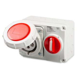 MST24PIO6604 Pr.Int.Or.3P+N+T 32A380V6h ROS.IP67 c/Sc