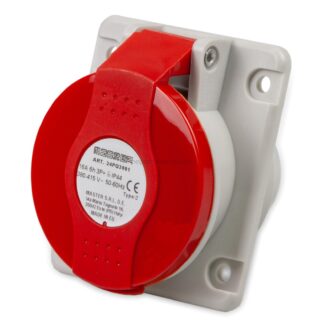 MST24PQ3001 Pr.Qua.3P+T 16A 380V 6h ROSSA IP44