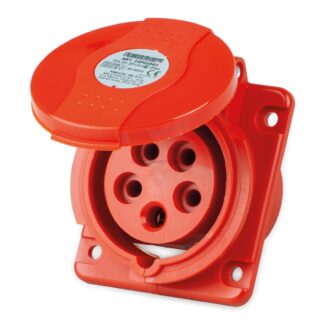 MST24PQ3002 Pr.Qua.3P+N+T 16A 380V 6h ROSSA IP44