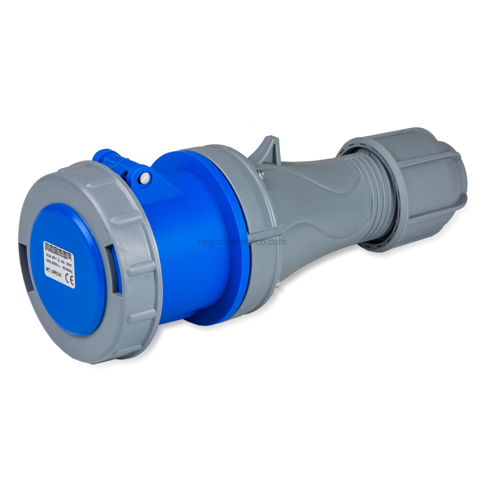 MST24PR2206 Pr.2P+T 63A 240V 6h BLU IP67